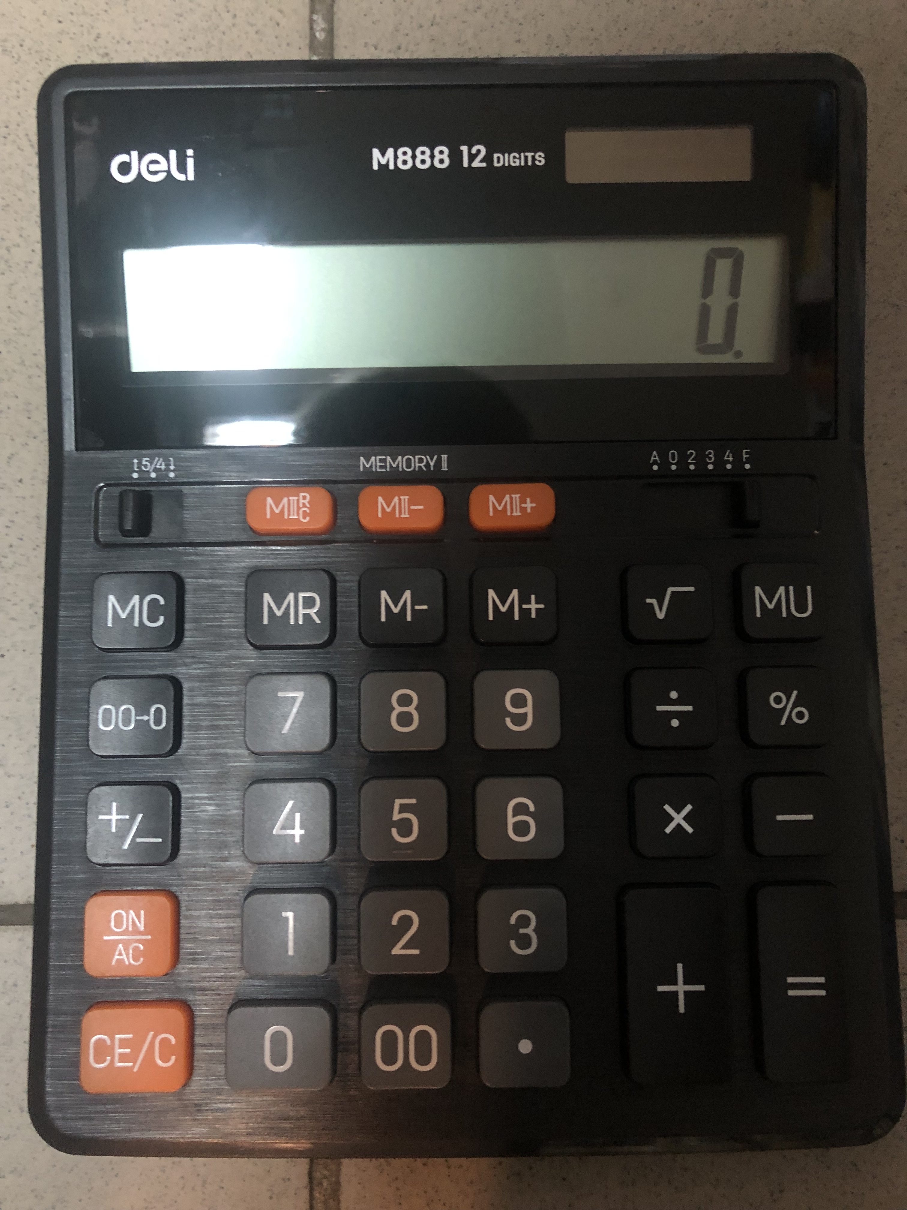 Калькулятор  12 разрядов настольный M888